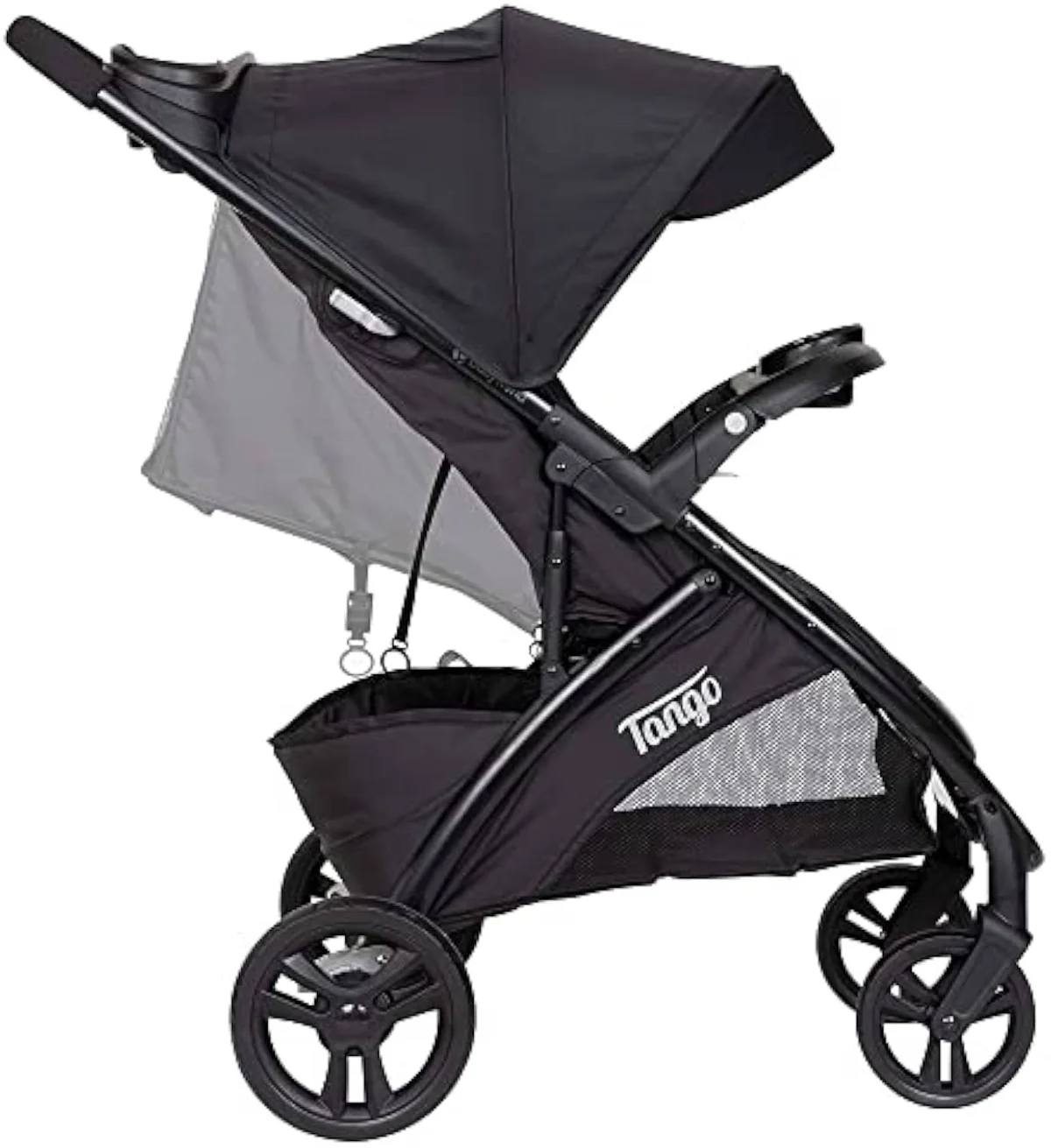 A Baby Trend Tango single stroller shown from the side, part of Baby Trend's broad single-and-double lineup