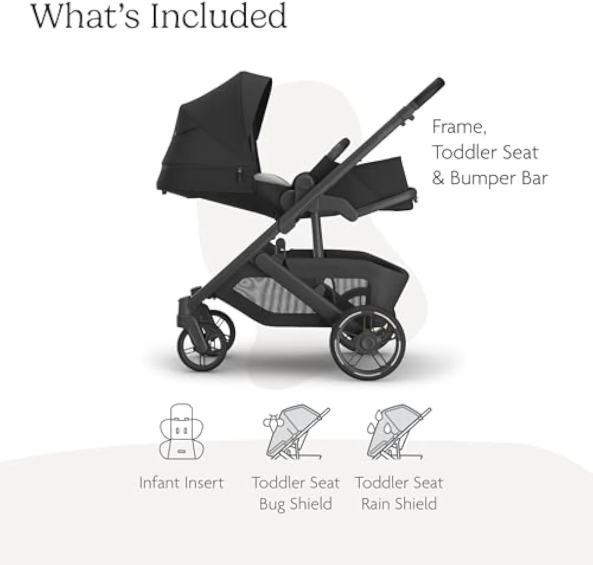 The UPPAbaby Cruz V3, the narrower single-seat version of the same premium frame