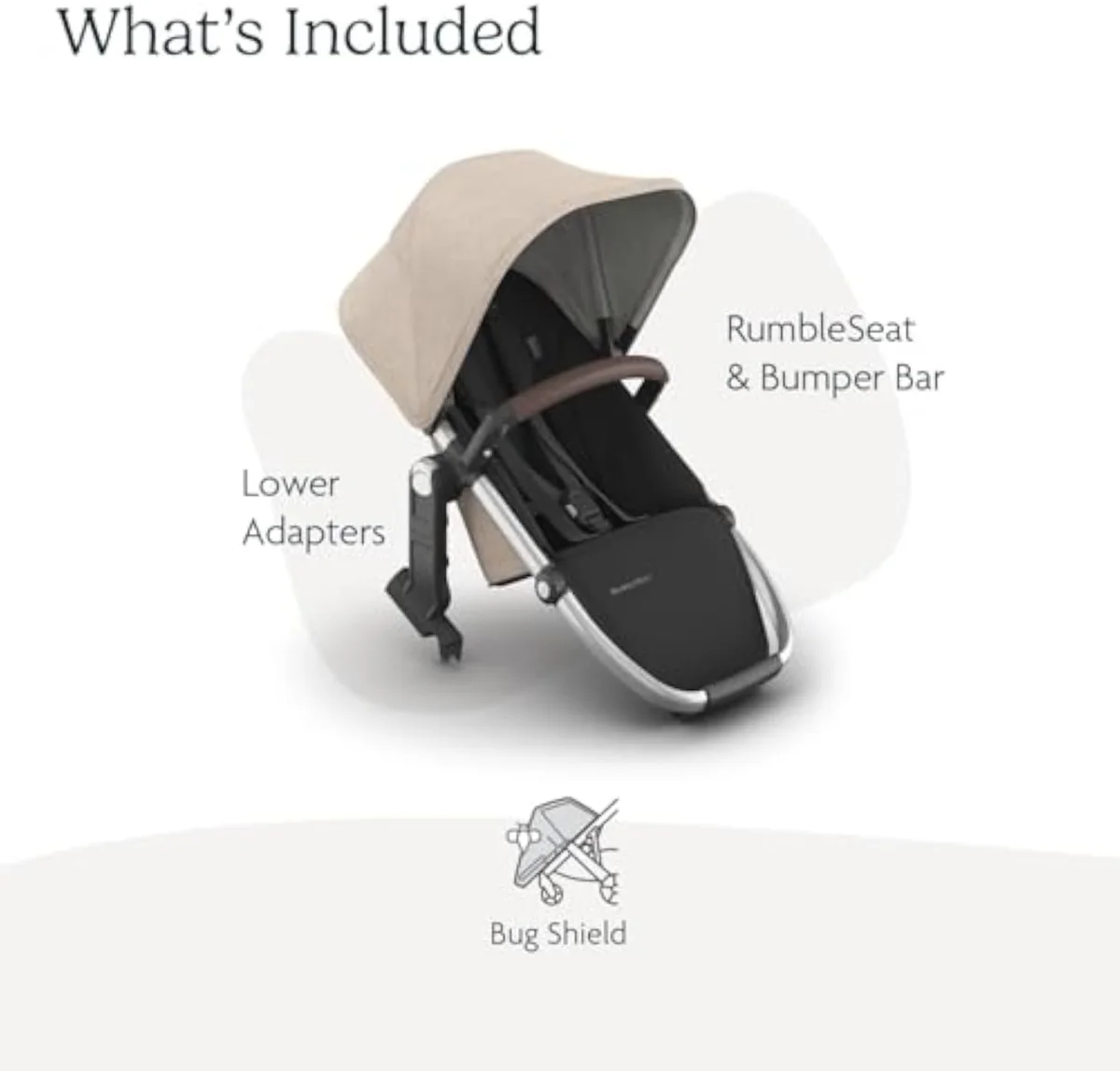 The UPPAbaby RumbleSeat V3, the second seat that turns a Vista into a double
