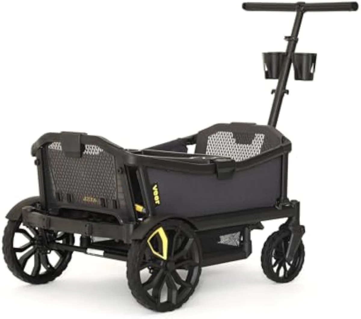 The Veer Cruiser XL all-terrain wagon, a premium rival that takes an infant car-seat or bassinet adapter